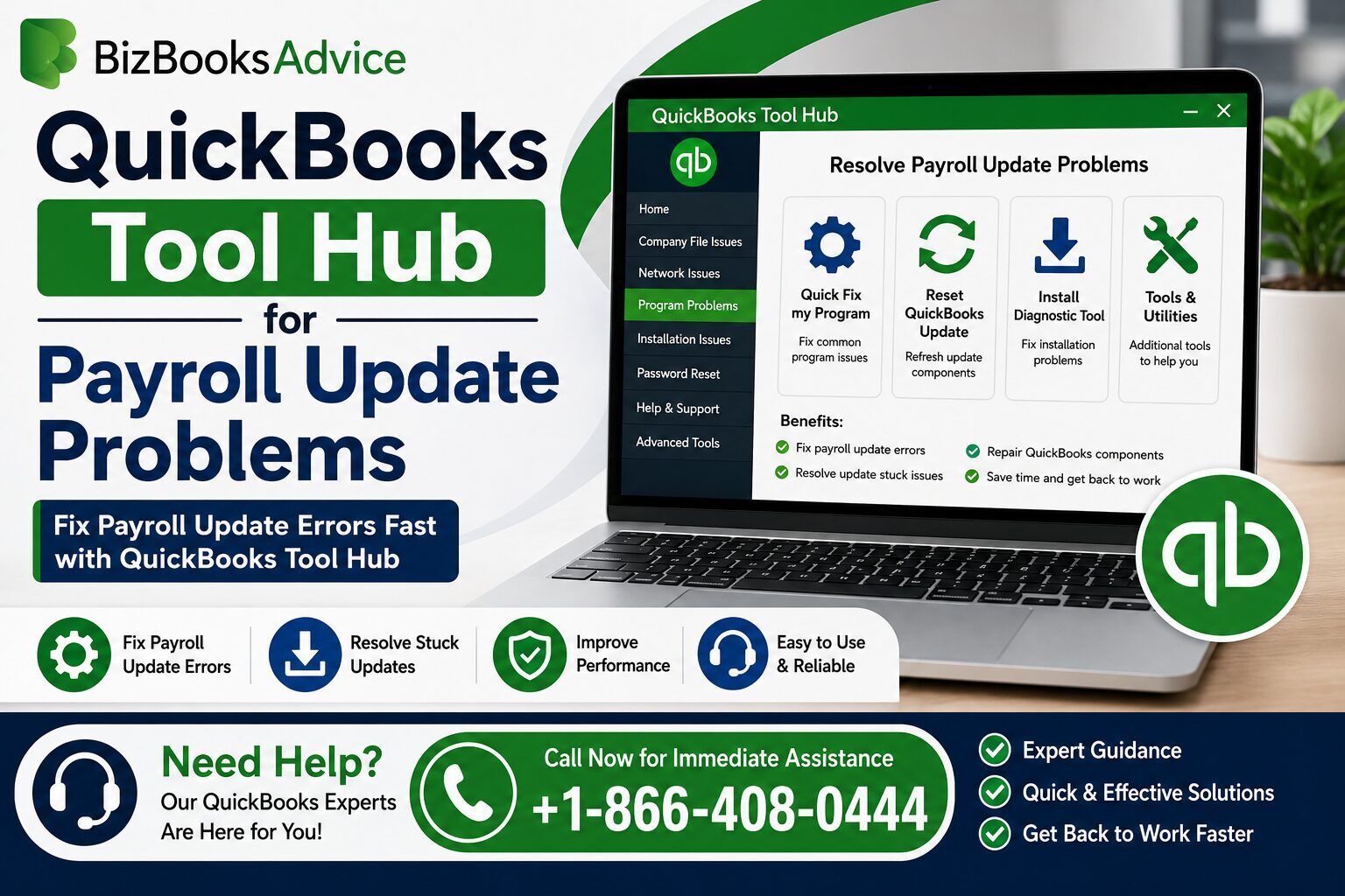 QuickBooks Tool Hub for Payroll Update Problems: Complete Troubleshooting Guide