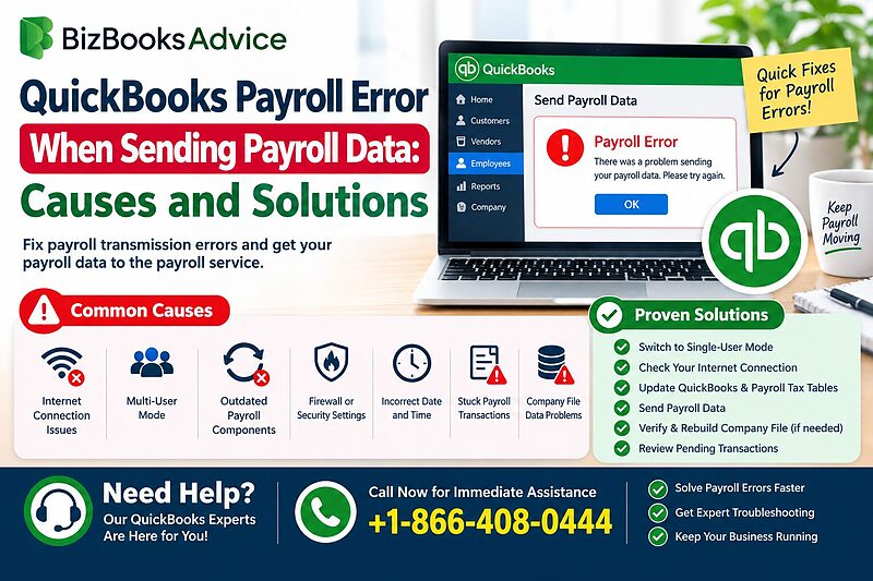 QuickBooks Payroll Error When Sending Payroll Data: Causes and Solutions